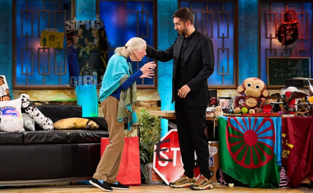 Jane Goodall compares in ‘La Revuelta’ the chimpanzees fights with “some men men” | Television