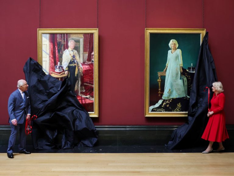 So are the official coronation portraits of Carlos III and Queen Camila | People