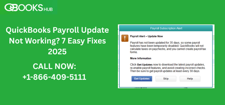 QuickBooks Payroll Update Not Working? 7 Easy Fixes 2025