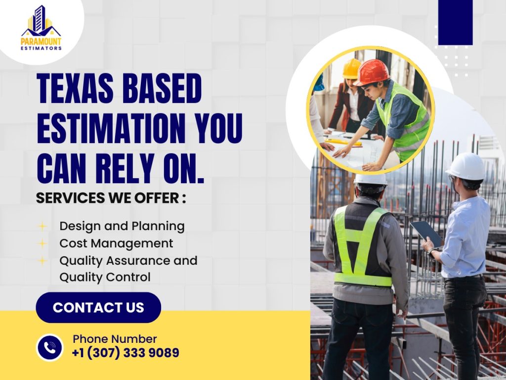 Top Construction Estimating Services Texas | Paramount Estimators