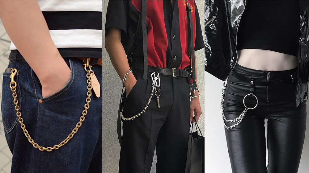 The Bold Revival of Chains: From Pants Chains to Modern Men’s Accessories