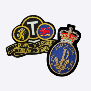 The Timeless Craft of Bullion Badges by Skylarkinfantry