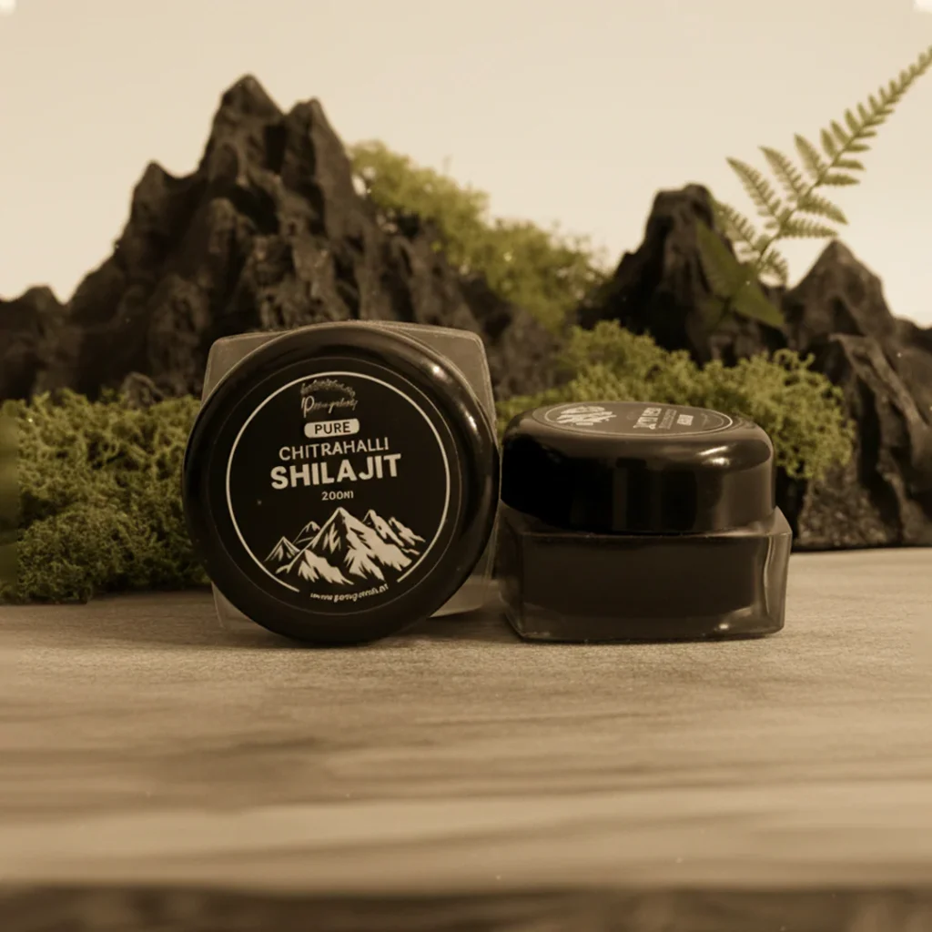 Pure Shilajit — Premium Natural Resin for Strength, Energy & Vitality