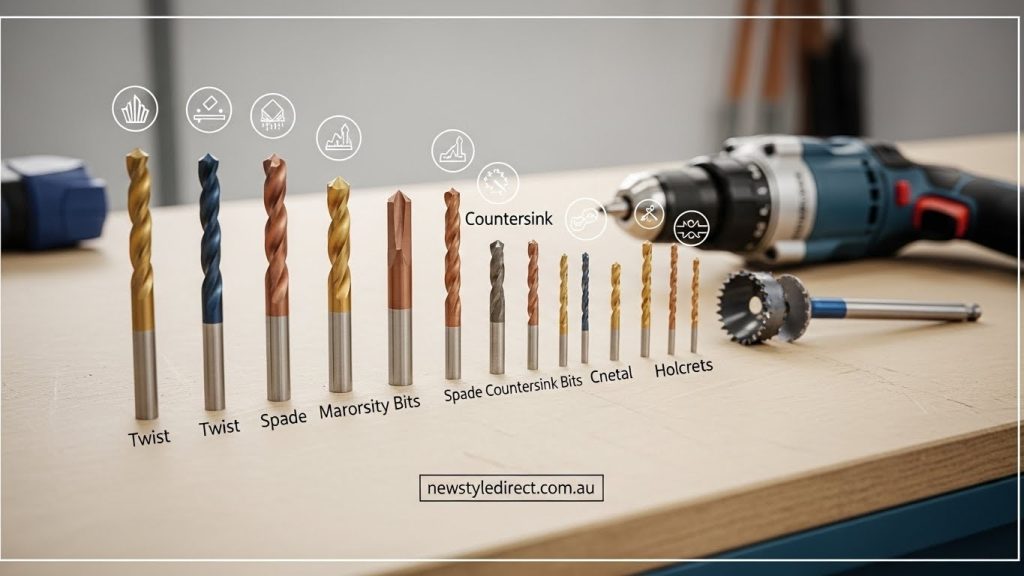 Understanding Different Types of Drill Bits and Their Uses