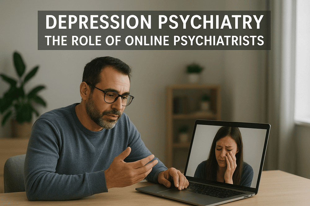 Depression Psychiatry: The Role of Online Psychiatrists in Managing Complex Cases