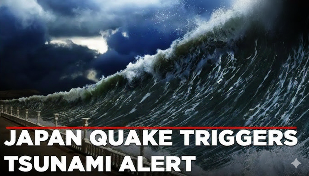 7.6 Magnitude Earthquake Strikes Northeastern Japan, Tsunami Warning Issued