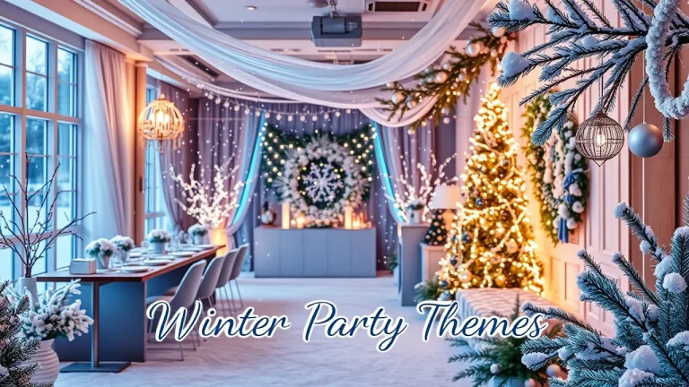 8 Winter Party Theme Ideas for Memorable Seasonal Events