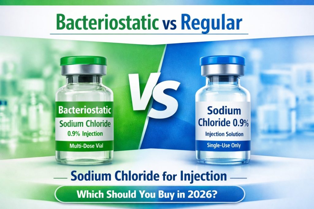 Bacteriostatic vs Regular Sodium Chloride for Injection: Which Should You Buy in 2026?