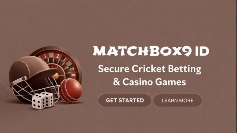 Matchbox9 ID – A Trusted Platform for Online Cricket & Casino Betting