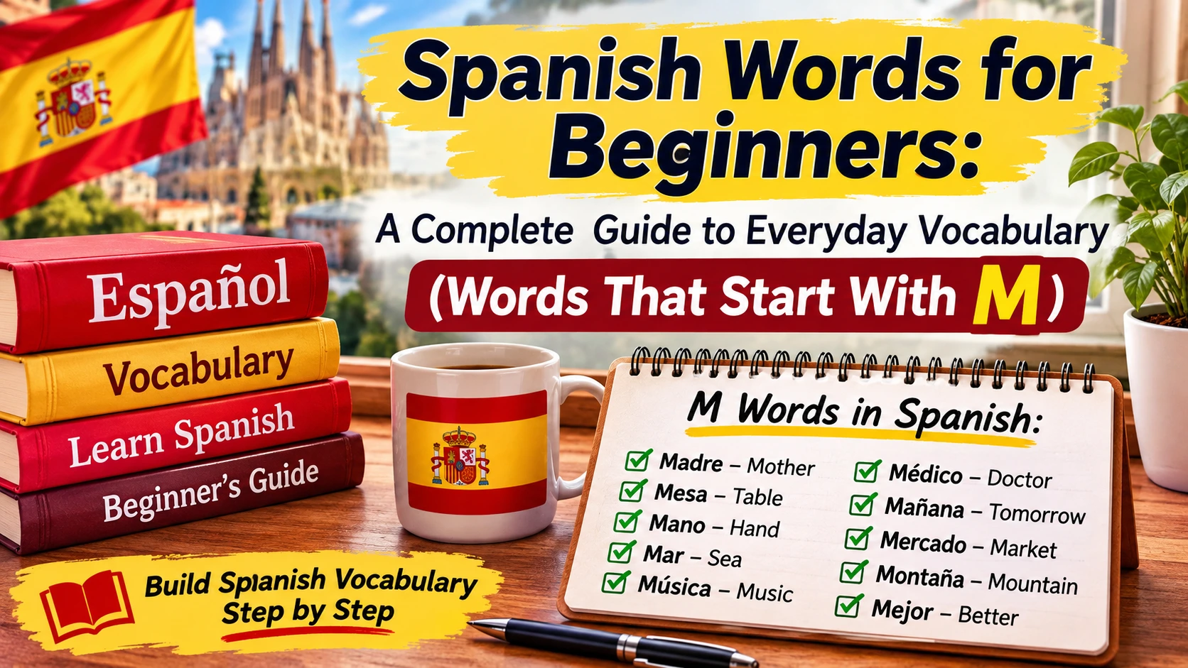 m spanish words